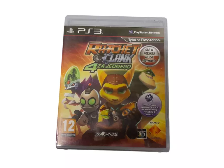 GRA PS3 RATCHET AND CLANK 4 ZA JEDNEGO