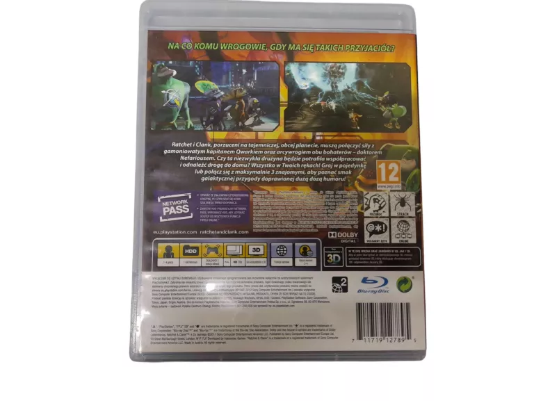GRA PS3 RATCHET AND CLANK 4 ZA JEDNEGO