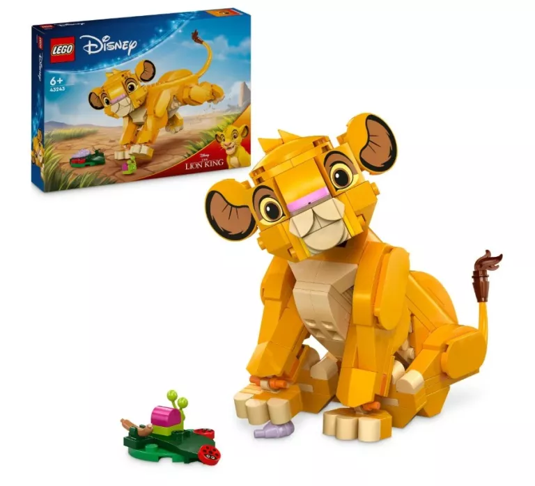 LEGO DISNEY KRÓL LEW - LWIĄTKO SIMBA 43243