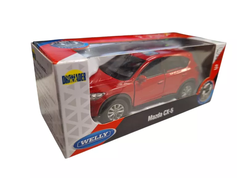 MODEL WELLY MAZDA CX-5 CZERWONA