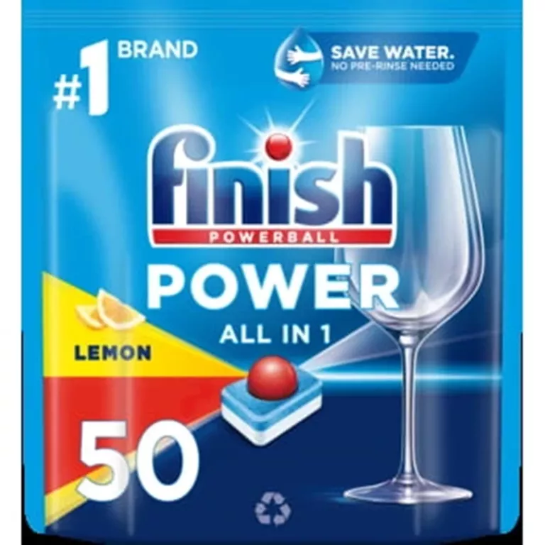 FINISH TABLETKI DO ZMYWARKI POWER ALL-IN-1 LEMON 50 SZT.