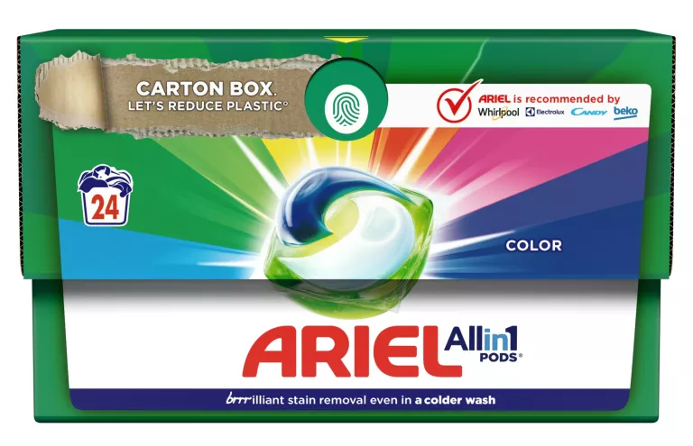 ARIEL ALL-IN-1 PODS KAPSUŁKI Z PŁYNEM DO PRANIA COLOR 24PRAŃ