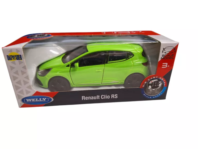 MODEL SAMOACHODU RENAULT CLIO RS ZIELONY