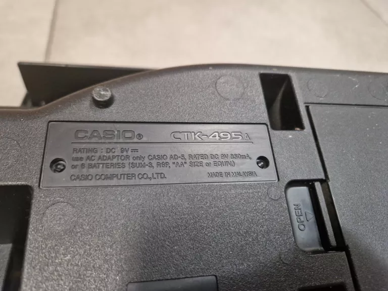 KEYBOARD CASIO CTK-495