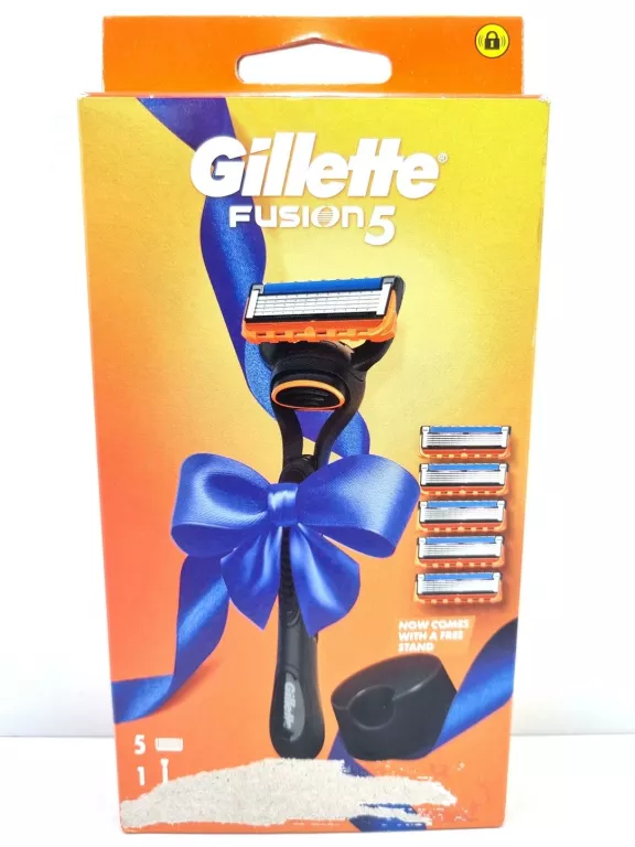 GOLARKA GILLETTE FUSION5 + 5 OSTRZY + STOJAK