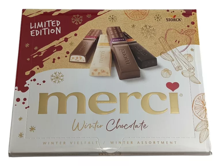 CZEKOLADKI MERCI WINTER CHOCOLATE 250G