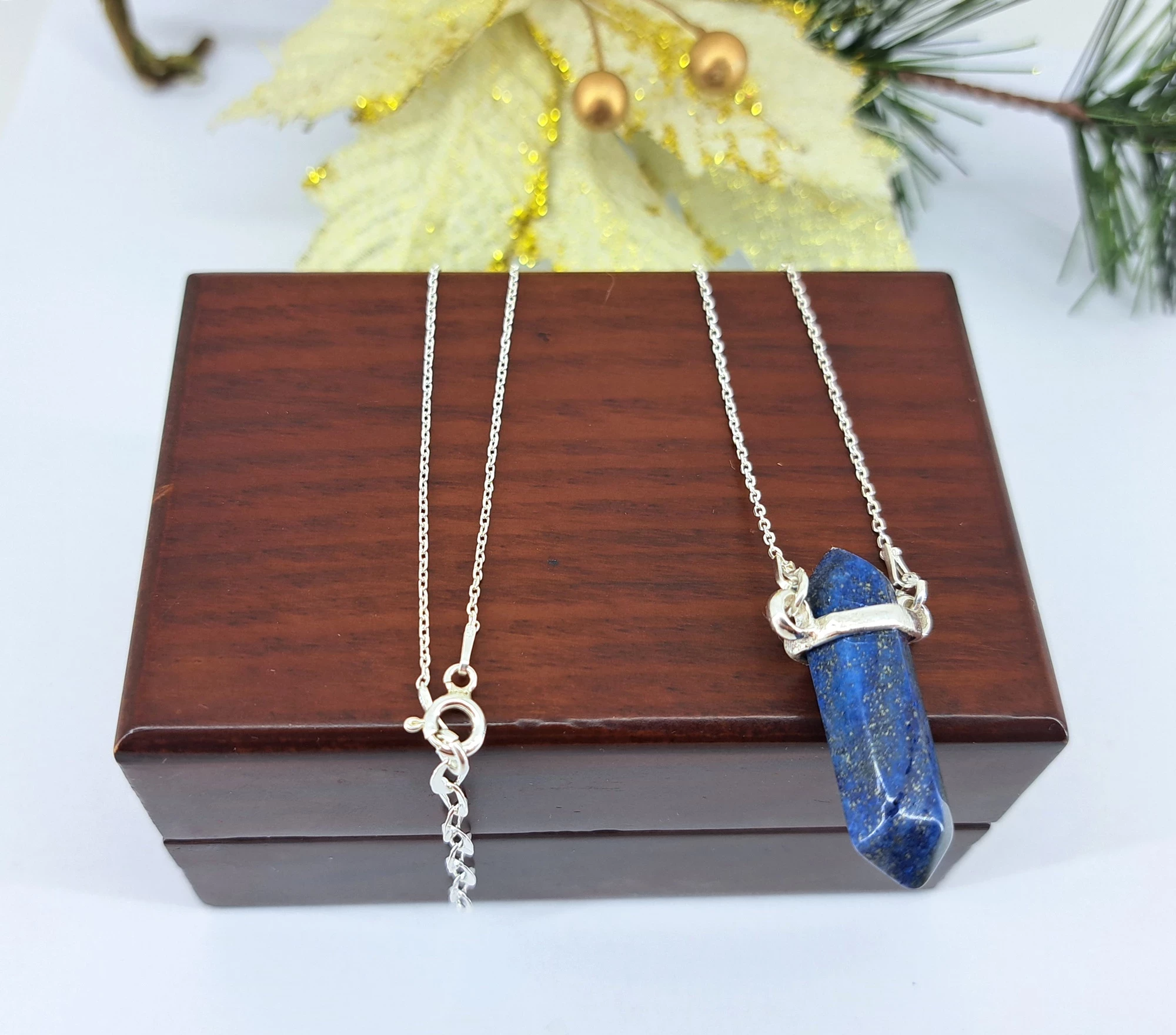 srebrny-lancuszek-celebrytka-z-kamieniem-925-dlugosc-calkowita-4550