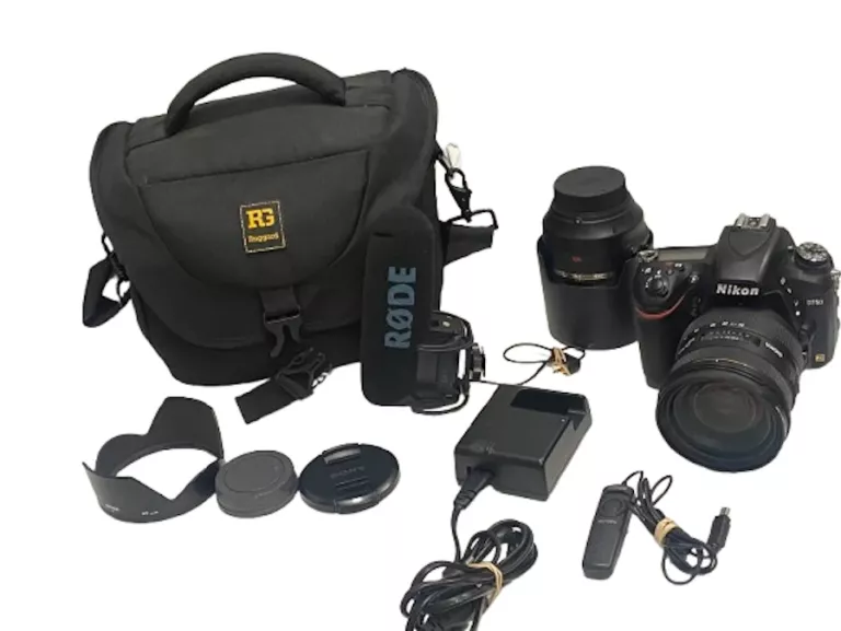 APARAT NIKON D750 +NIKKOR AF-S 105MM F/2.8G IF ED VR + SIGMA 24-70 MM F/2.