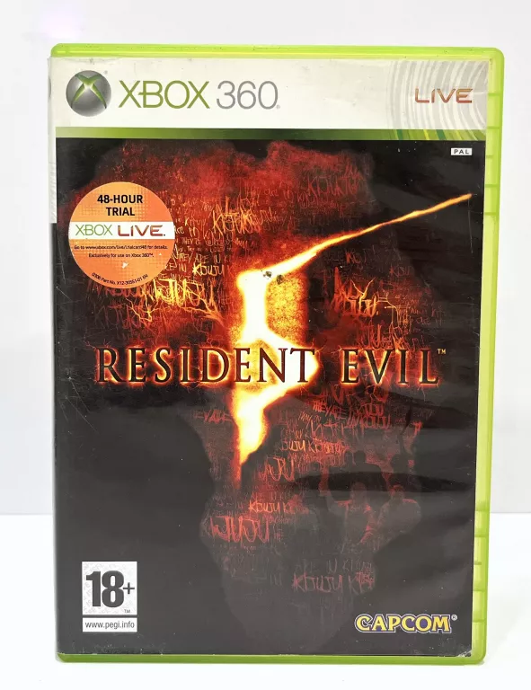 GRA NA XBOX360 RESIDENT EVIL 5