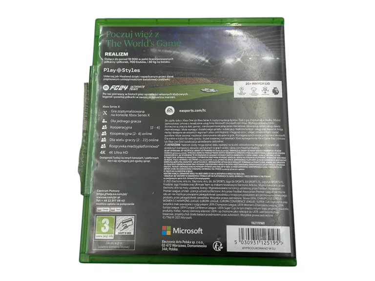 EA SPORTS FC 24 MICROSOFT XBOX ONE / SERIES X