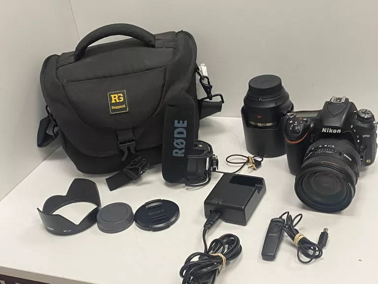 APARAT NIKON D750 +NIKKOR AF-S 105MM F/2.8G IF ED VR + SIGMA 24-70 MM F/2.