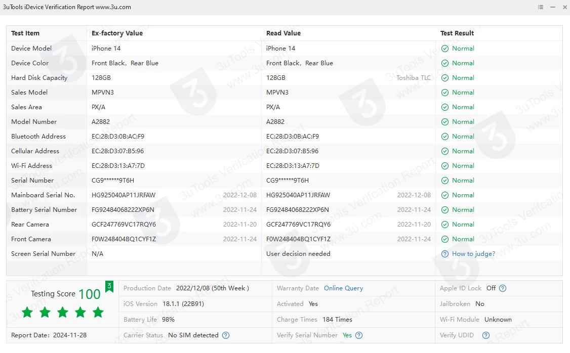 telefon-apple-iphone-14-5g-61-6128gb-niebieski-98-baterii-pojemnosc-akumulatora-2018