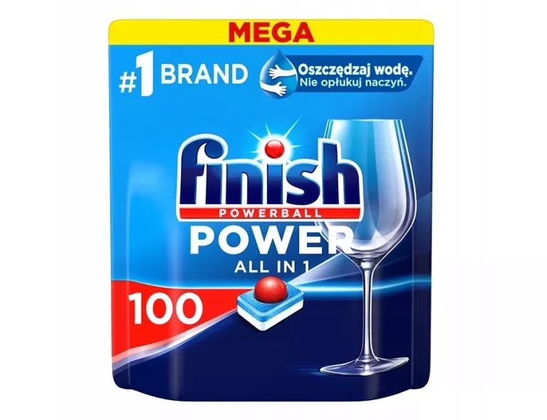 FINISH POWER ALL IN 1 TABLETKI DO ZMYWARKI 100 SZT.