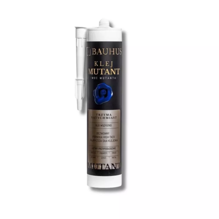 BAUHUS KLEJ MONTAŻOWY MUTANT TRZYMA NATYCHMIAST HIGH TACK 280ML