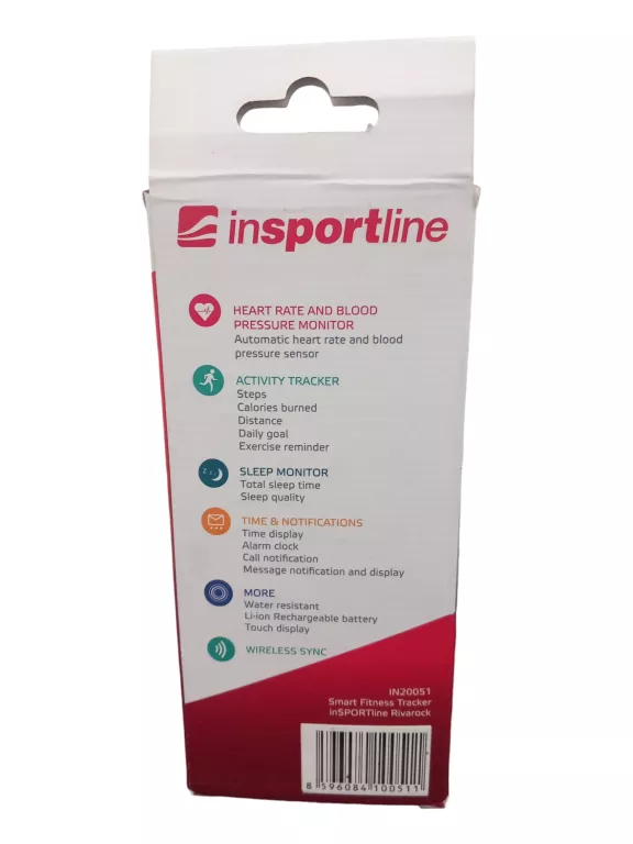 SMARTBAND INSPORTLINE RIVAROCK W PUDEŁKU