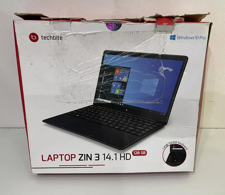 LAPTOP TECHBITE ZIN 3 14.1 HD INTEL CELERON N4020 4GB RAM 128GB SSD WIN 10