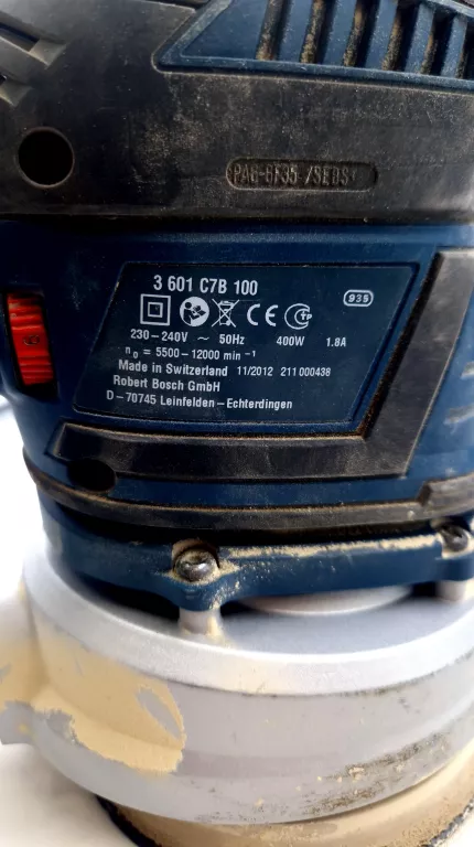 SZLIFIERKA MIMOŚRODOWA BOSCH GEX 125-150 AVE WALIZKA