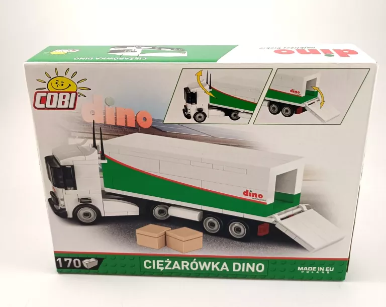 KLOCKI COBI CIĘŻARÓWKA DINO