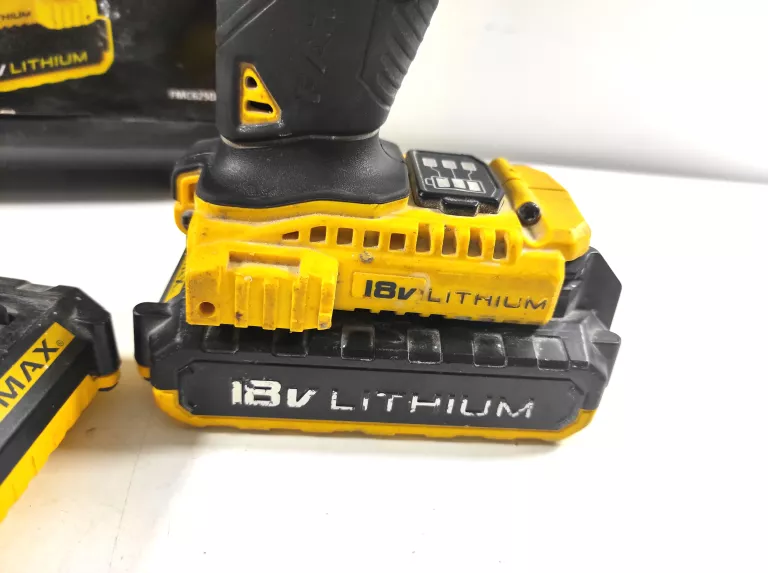 WKRĘTARKA STANLEY FATMAX FMC625 + 2 AKU+ ŁAD + WAL