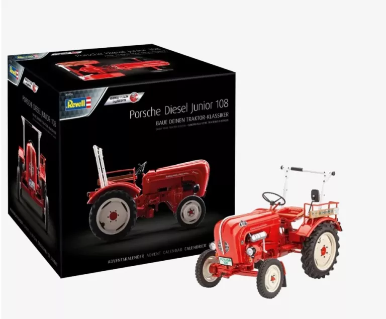 MODEL DO SKŁADANIA PORSCHE JUNIOR 108 TRAKTOR 1:24