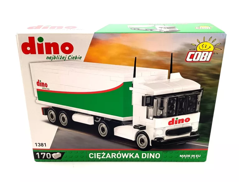 KLOCKI COBI CIĘŻARÓWKA DINO