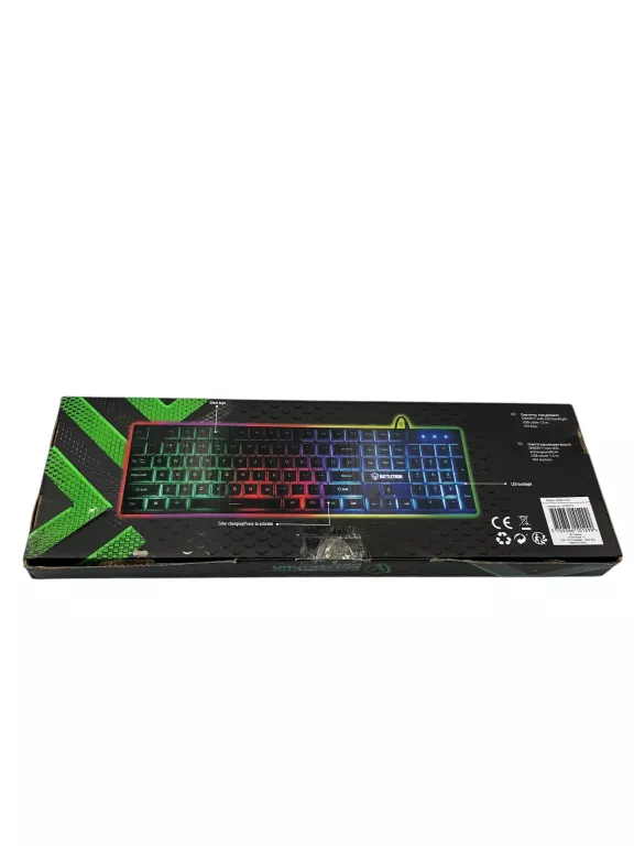 BATTLETRON KLAWIATURA GAMINGOWA KEYBOARD KOLOROWA