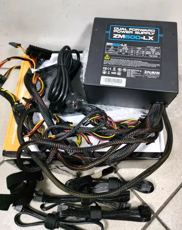 ZASILACZ ZALMAN ZM600-LX SUPER STAN
