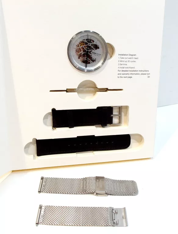 ZEGAREK CIGA DESIGN M021-SISI-W13 SREBRNY AUTOMAT