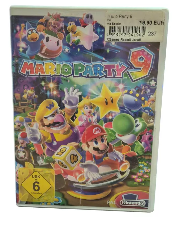 GRA NA NINTENDO WII MARIO PARTY 9