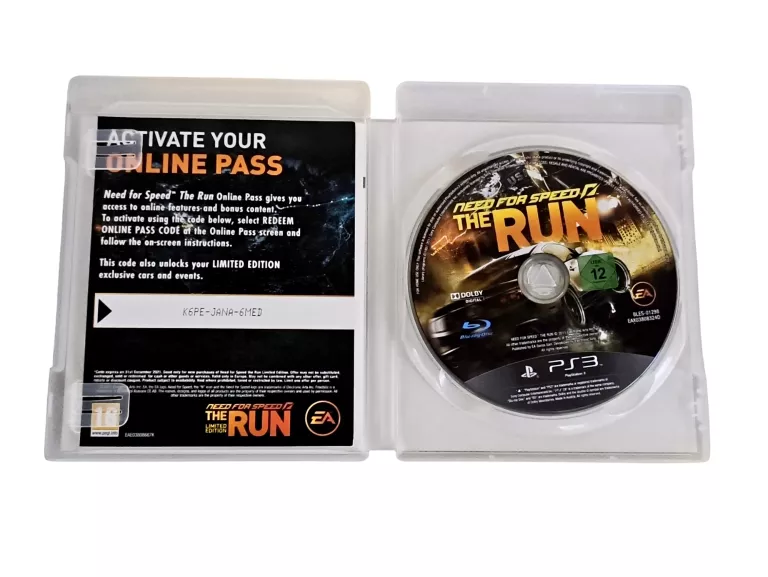 GRA PS3 NEED FOR SPEED RUN THE LIMITED EDITION