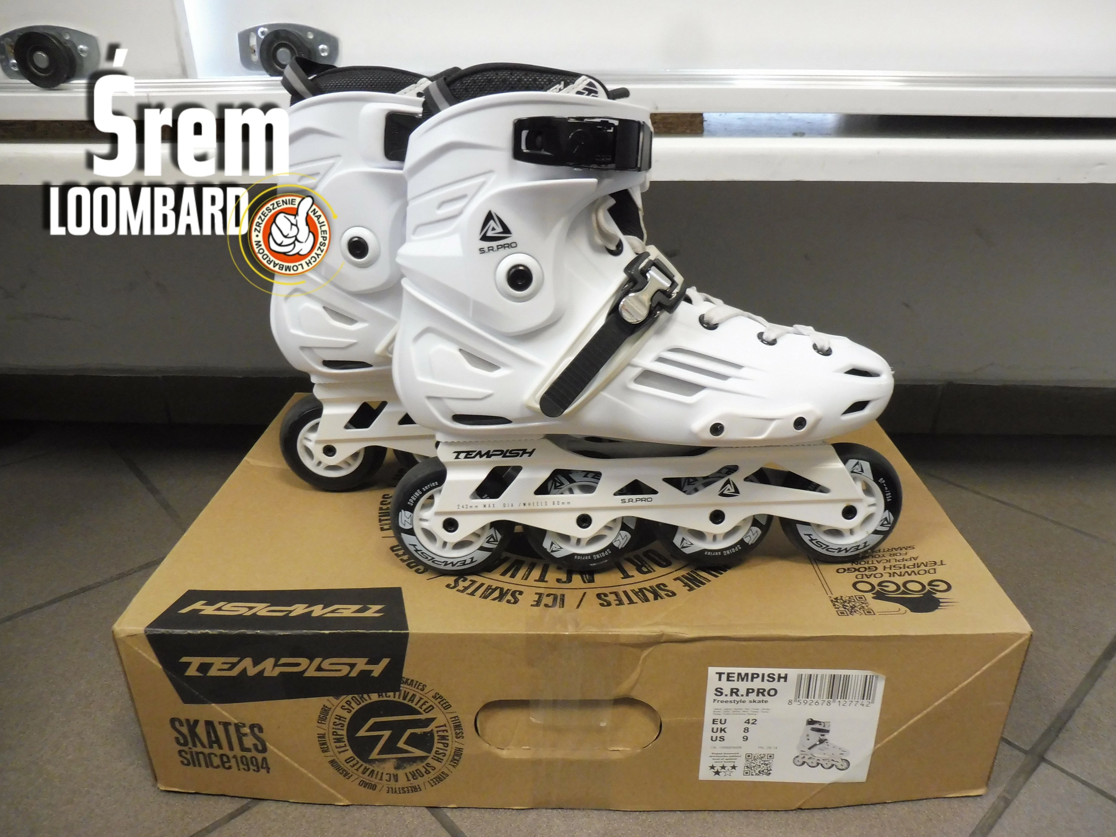 rolki-tempish-srpro-42-rozmiar-komplet-stan-bdb-chlapowskiego-19b-srem-centrum