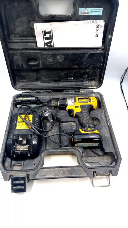 ZAKRĘTARKA DEWALT DCF610 WALIZKA