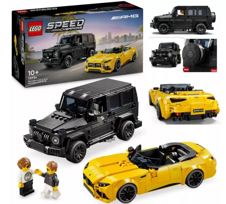 LEGO SPEED CHAMPIONS 76924 MERCEDES AMG G 63 I MERCEDES AMG SL 63