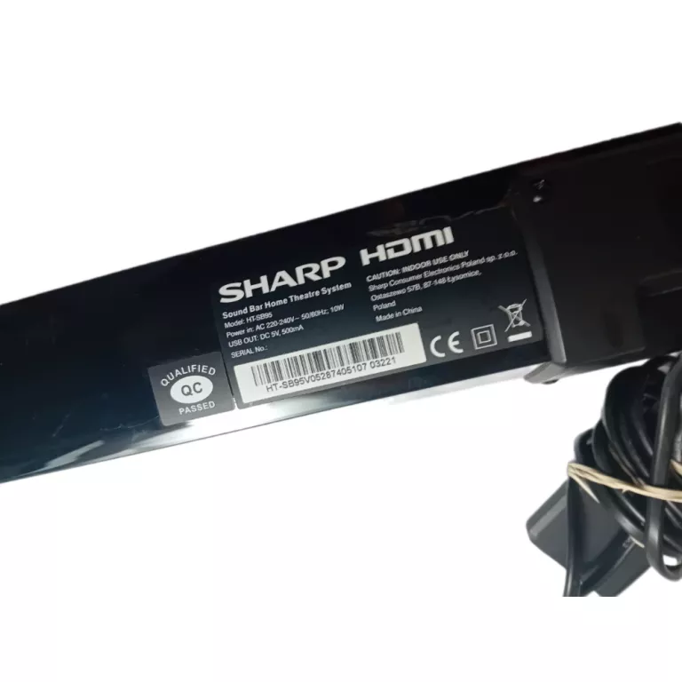 GŁOŚNIK SOUNDBAR SHARP HT-SB95