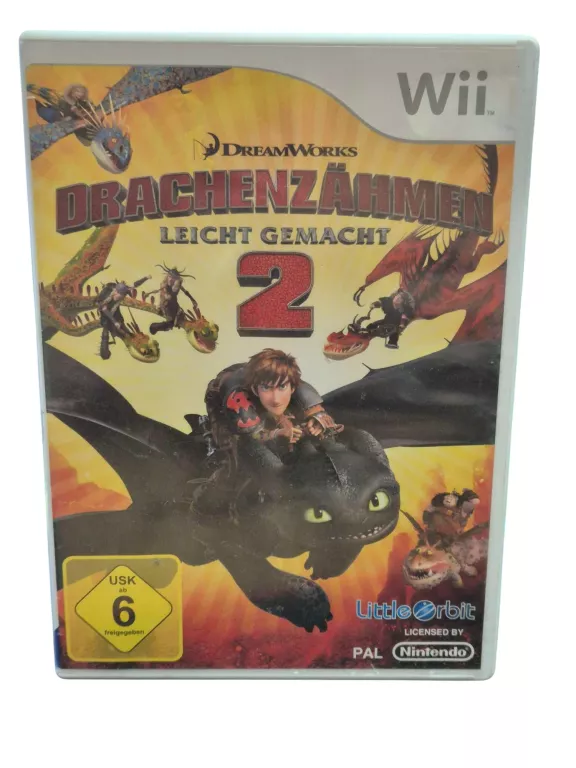 GRA NA NINTENDO WII DRACHENZÄHMEN LEICHT GEMACHT 2