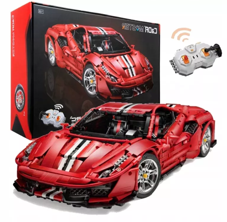 CADA KLOCKI ITALIAN SUPER CAR 3187 EL. ZDALNIE STEROWANY