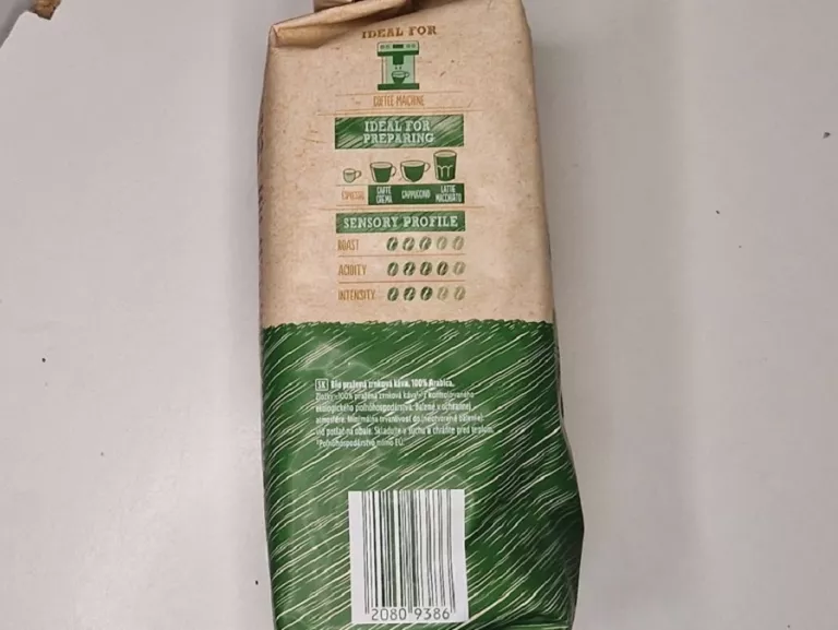 KAWA BIO ORGANIC ZIARNO BELLAROM
