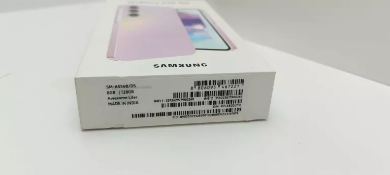SAMSUNG GALAXY A55 5G 8/128GB ZAPLOMBOWANY Z MEDIA EXPERT GWARANCJA