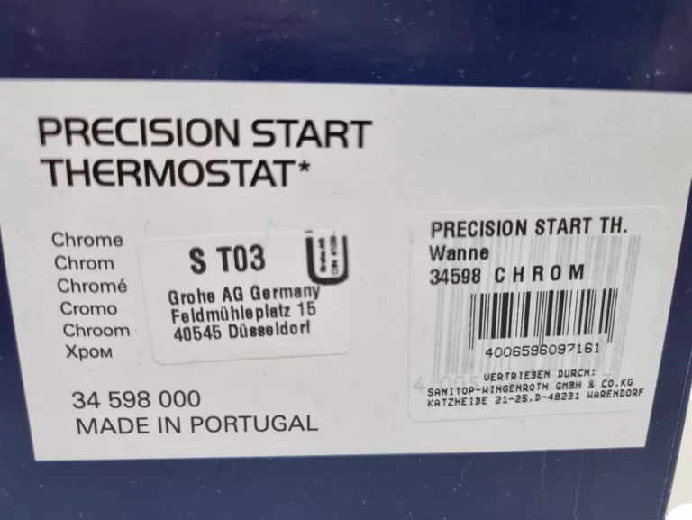 BATERIA WANNOWA Z TERMOSTATEM GROHE PRECISION START 34598000