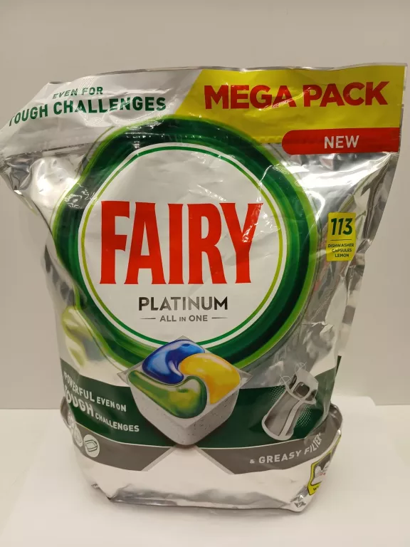 KAPSUŁKI DO ZMYWARKI FAIRY PLATINUM 113SZT