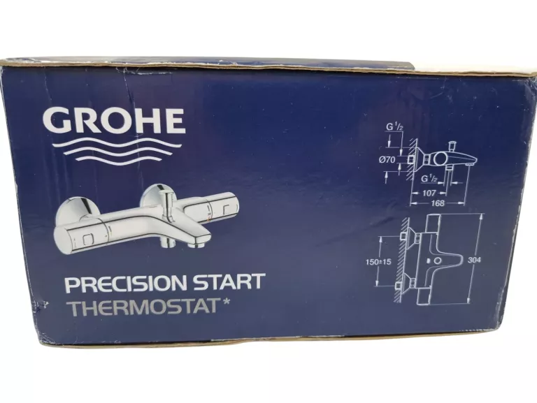 BATERIA WANNOWA Z TERMOSTATEM GROHE PRECISION START 34598000