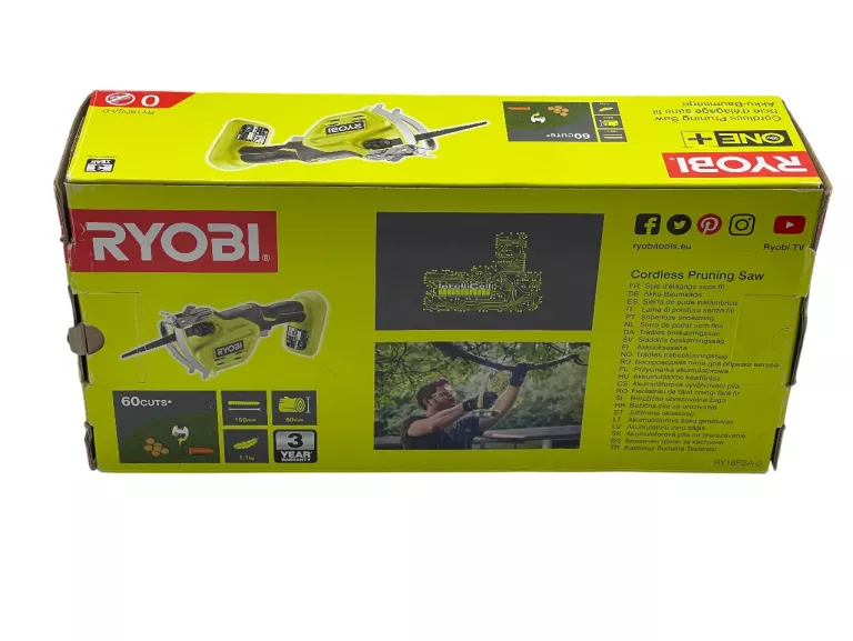 RYOBI RY18PSA PIŁA PILARKA SZABLASTA DO GAŁĘZI 18V