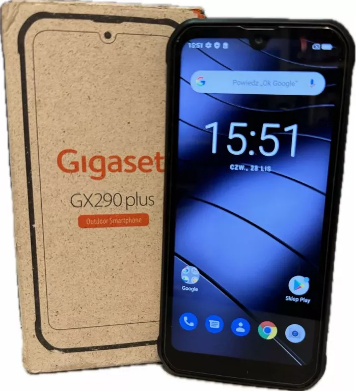 SMARTFON GIGASET GX290 4 GB / 64 GB 4G