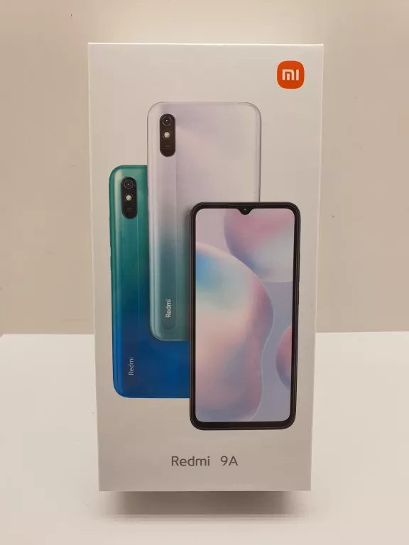 SMARTFON XIAOMI REDMI 9A 2/32GB GRANITE GRAY, ZAFOLIOWANY!