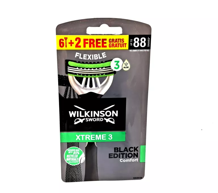 8 MASZYNKA DO GOLENIA WILKINSON XTREME 3 BLACK