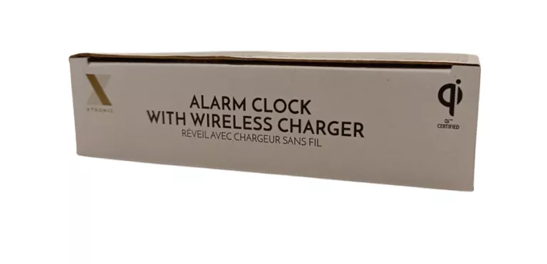 ZEAGREK BUDZIK ALARM CLOCK WITH WIRELESS CHARGER