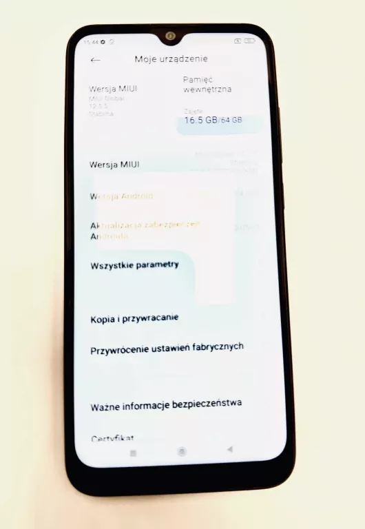 TELEFON XIAOMI REDMI NOTE 8T B/N