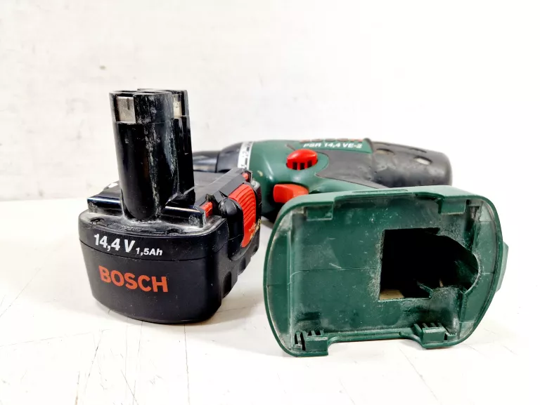WKRĘTARKA BOSCH PSR 14,4 VE-2 + AKUMULATOR + ŁADOWARKA | WALIZKA