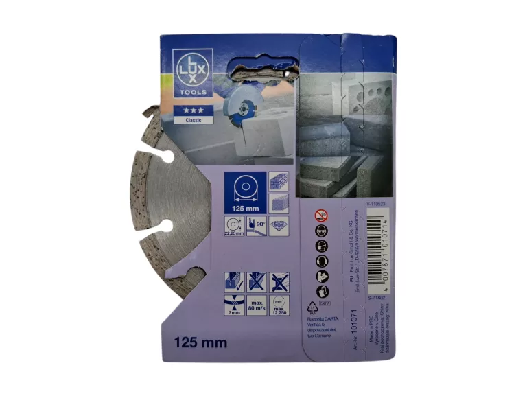TARCZA PILARSKA LUX LASSIC 125 MM