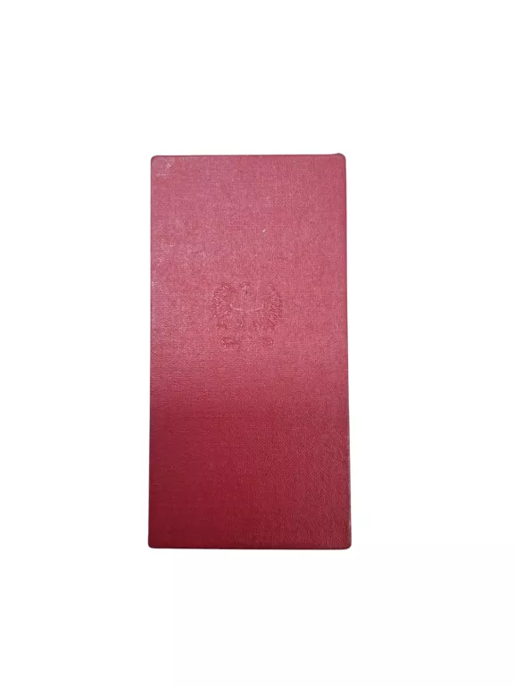 SREBRNY ORDER KRZYŻ ZA ZASŁUGI PRL